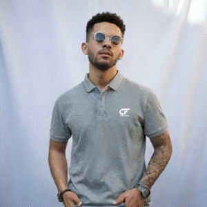 grey polo
